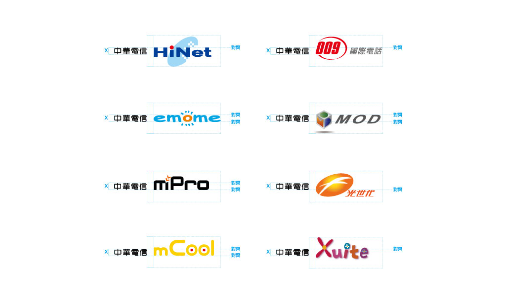 中華電信-品牌整合-設計